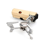Portable Cassette Stove Mini Camping Wind-Proof Gas Stove Furnaces Foldable Burners for Outdoor Camping Hiking Picnics NEW