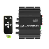 Mini Audio HiFi Bluetooth 5.0 Power Class D Amplifier Tpa3116 Digital Amp 50W*2 Home Audio Car Marine USB/AUX IN