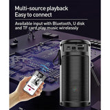 Lvye New Wireless Bluetooth Speaker High Bass Loud USB AUX Indoor Outdoor Stereo