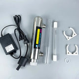 110V/220V Stainless Steel UV Water Sterilizer Ultraviolet Tube Lamp Direct Drink Disinfection Filter Aquarium Fish Tank Purifier