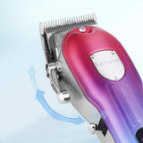 New JM-2024 Hair Clippers with LCD Digital Display Barber for Men Oil Head Carving Electric Pushing Scissors