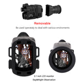 HEKER night vision monoculars digital scope dual infrared light crosshair cy789 day&night HD1080Night Hunting Scope