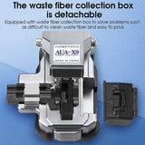 High Precision CNC finishing AUA-X9 Gold Covered wire cable Fiber Cleaver Splice Melt fiber cleaver Used in FTTX FTTH