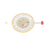 1019 Watch with Hour Wheel Spring 3 O'Clock Calendar Two and A Half Hands Quartz Movement Replacement for RONDA