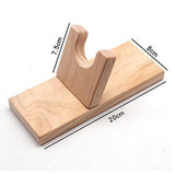 1 PCS Hot Glue-Gun Holder Wood Hot Melt Glue-Gun Stand Hot Melt Glue-Gun Base Craft Room Organizer