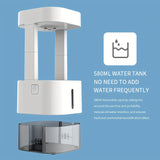 1pc, 19.61oz Anti-gravity Water Drop Humidifier, 2 Mode 4H Power Off Protection Suspended Water Drop Ultrasonic Cold Fogger Machine Holiday Cool Gift,  Home Decor Room Decor Back To School Supplies Winter Essential