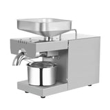 110V/220V Automatic Commercial Rapeseed Peanut 610W STB-508 Hot And Cold Small Stainless Steel Oil Press