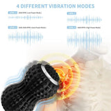 Electric Massage Peanut Gym Yoga Roller Vibrating Lacrosse Ball Muscle Pain Relief Deep Tissue Massager Rechargeable 4speed