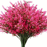 Artificial Lavender Plant - Indoor and Outdoor Simulated Plastic Plant, Household 10PC