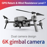 2022 M1 Pro 2 Drone 4k HD Mechanical 2-Axis Gimbal Camera 5G Wifi Gps System Supports TF Card Drones Distance 1.6km