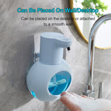 Advanced Wall-Mounted Touchless Liquid Soap Dispenser - 400ml Capacity with USB Charging