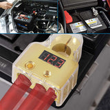 Car Terminal Connectors Voltmeter Positive Negative Shim Battery Post Clamp Cable Ends for Auto Camper Trailer