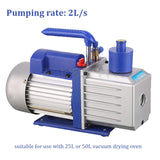 220V Laboratory Use Unipolar for DZF6020Z Vacuum Drying Oven 1L/s 2L/s Compressor Pump