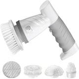 Rotating scrubber, bathroom wireless electric brush, wall rotating cleaning agent, tiles, bathtub, toilet