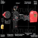 380V/220V 1 Ton Electric Lifting Household Crane Inverted Chain Hoist High-Efficiency