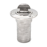 38mm 50mm Cap Stainless Steel 316 Deck Filler GAS DIESEL FUEL WASTE WATER Mirror Polish Marine Boat RV Hardware