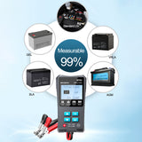 Battery Tools 12V/24V Cranking Charging Circuit Tester BT81 Car Battery Tester Battery Analyzer 100 to 1700 CCA