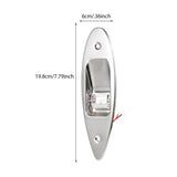 2Pcs Red Green LED Boat Navigation 12-24V Waterproof Saig Signal Lamp Marine Yacht Warning Light Side Marker