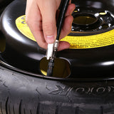 Bicycle Repair Tools 220PSI Tyre Pressure Meter Aluminum Car Tire Iator Gun Digital Display for Motorcycle Truck Bike