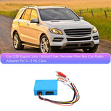 Car D2B Digital Data Optical Fiber Decoder Most Box Car Radio Adapter for ML SL E C S CLK Class