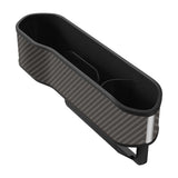 3 In1 Storage Box Reusable Divider Crevice Pockets Car Seat Plug Strip Gaps Filler Support Wireless Charger For Phone