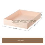 File Box Superimposed Magazine Document Storage Rack Multifunctional Paper Tray Desk Organizer Office Accessories