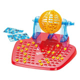 Lotto Game Traditional Educational Games Set with Cage Bingo hine Toy for Birthday Bar Party Festivals Kids