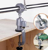 Electric drill bracket, multi-function fixed frame, flat changer, electric grinding bracket