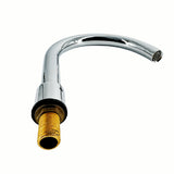 Stainless Steel Brass Core Rotational Bend Waterfall 1/2" Bathroom Shower Basin Faucet Bathtub Draw-off Water Tap