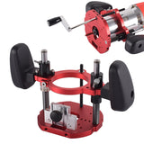 65mm Universal Trimming hine Router Lift For Woodworking Benches Table Saw Aluminum alloy Base Tool