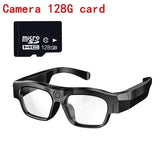4K Bluetooth HD Video Driving Record Cycg Mini Camera Wireless Music Call Smart Glasses
