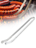 BBQ Stainless Steel Nonstick Sausage Tongs Cookware Long Handle Kitchen Tong For Turning barbecue utensils