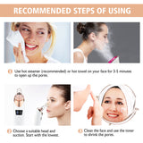 KKS beauti products facial lift rechargeable electric pimple ance pore cleaner vacuum blackhead remover
