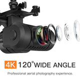 KF102 GPS Drone 4k Profesional 8K HD Camera 2-Axis Gimbal Anti-Shake Photography Brushless Foldable Quadcopter RC Distance 1200M