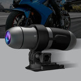 2K Dual Lens Camera IP66 Waterproof Front Rear Video Recorder for Motorcycle Bicycle Outdoor Sports