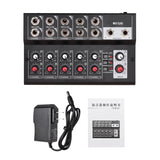 Digital Audio Mixer Professional Digital Sound Table Stereo Karaoke Live Broadcast Mixing Console Audio Console 10 Channels