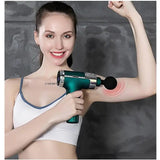 Mini muscle relaxation is charging electric vibration massage gun film did to the fascia