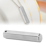 Natural Energy Stone Terahertz Pendant Prismatic Designs Simple Styles Professional Anti Radiation Fatigue Necklace New