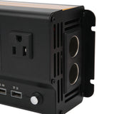 Car Inverter Sturdy and Corrosion‑resistant USB Power Inverters Easy To Carry Intelligent Temperature Control for Home for Car