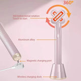 360° Rotating LED EMS Massagers Microcurrent Heating Vibration Facial Neck Eye Anti Aging Wrinkle Face Lifting Beauty Tool