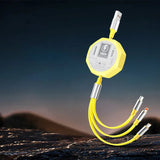 3 In 1 Retractable 100W Cable Fast Charging And Data Micro Usb Type C For Iphone Android Phone Xiaomi Huawei OPPO