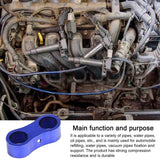 AN4 AN6 AN8 AN10 AN12 Braided Rubber Hose Aluminum Anodized Line Separator Divider Clamp Kit Black Blue