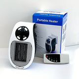 1pc, Small Heater With Heating And Fan Modes, Household Small Heater, Hot Air Fan,  Wall Mounted Office Multi-function Heater, For Home Office School Thanksgiving Halloween Christmas Gift Fall Winter Essential