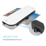 SL289 Desktop Laminator Machine Set - A4 Size Hot and Cold Lamination, Suitable for A4/A5/A6 Laminating Pouches, for Home Office