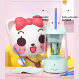 Automatic Electric Sener with 3 Nib Auto Stop and Fast Sen Adjustable Sness 6.5mm-8mm Pencil for Students