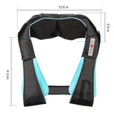 Household car U-shaped electric acupressure back shoulder full body infrared heating kneading 4D massager massage shawl
