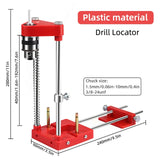 Woodworking Drill Accurate Positioner Portable Jig Tool Hand Carpenter Locator Rust-Proof Hole Drilg