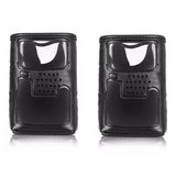 Soft Leather Case Walkie Talkie Cover Bag Holder Holster for Yaesu VX-6R VX6R VX-7R VX7R VX6E Handheld Radio