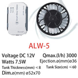 Jebao Jecod Upgraded ALW Series WIFI Smart Wave Maker Broad w Style Reef Fish Aquarium Powerhead Pump ALW-5 10 20 30