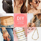 1740 PC 8 Styles Spacer Kit Bracelet For Bracelets Making Round Beads Crafts